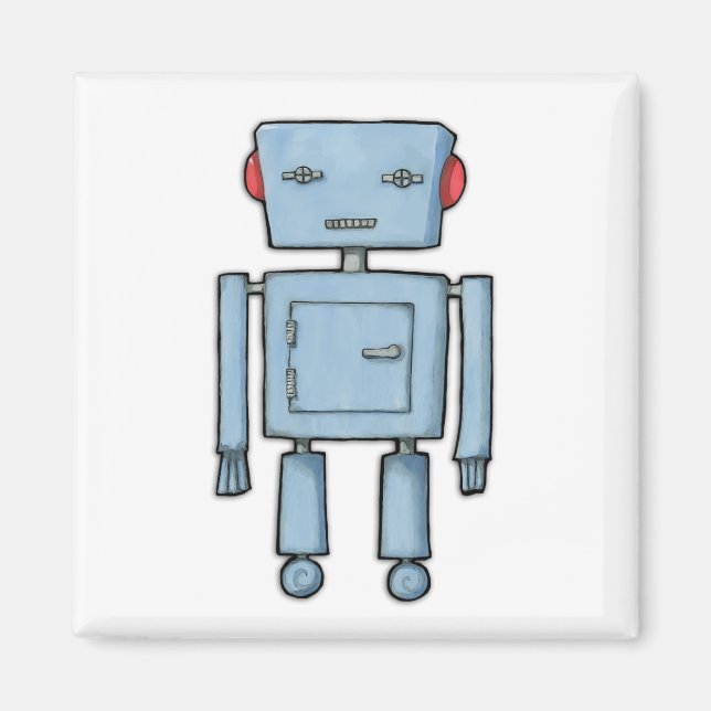 Toy Robot Magnet (Vorne)