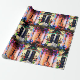 Toy Soldier Happy Holiday Wrapping Paper Geschenkpapier