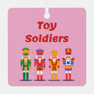 Toy Soldier Nutcrackers Metal Ornament Aus Metall