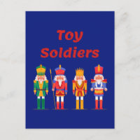 Toy Soldier Nutcrackers Postcard