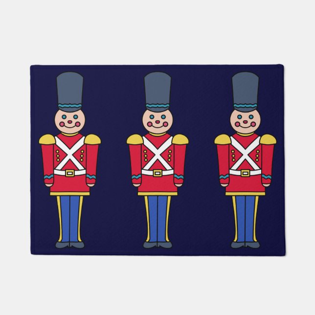 Toy Soldiers Holiday Doormat Fußmatte (Vorderseite)