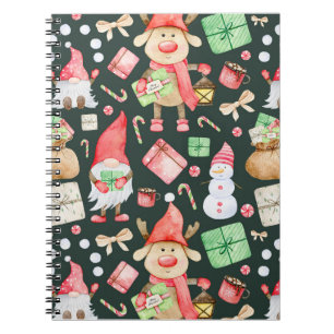 Toy Story Frohe Weihnachtsmuster Moderne Notizblock