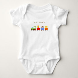 Toy Train Personalisiert Baby Onsie Strampler