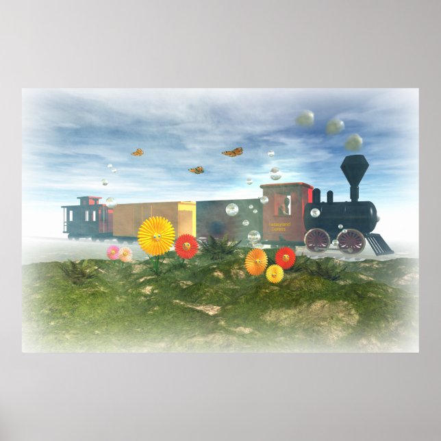 Toy Train Poster (Vorne)