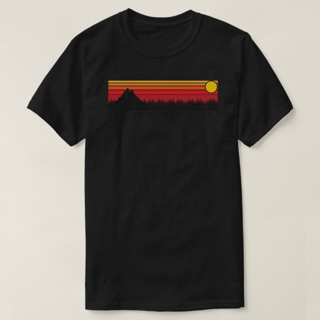 Toyota 4runner 4th Gen und Trailer (Geh raus. Get  T-Shirt (Design vorne)