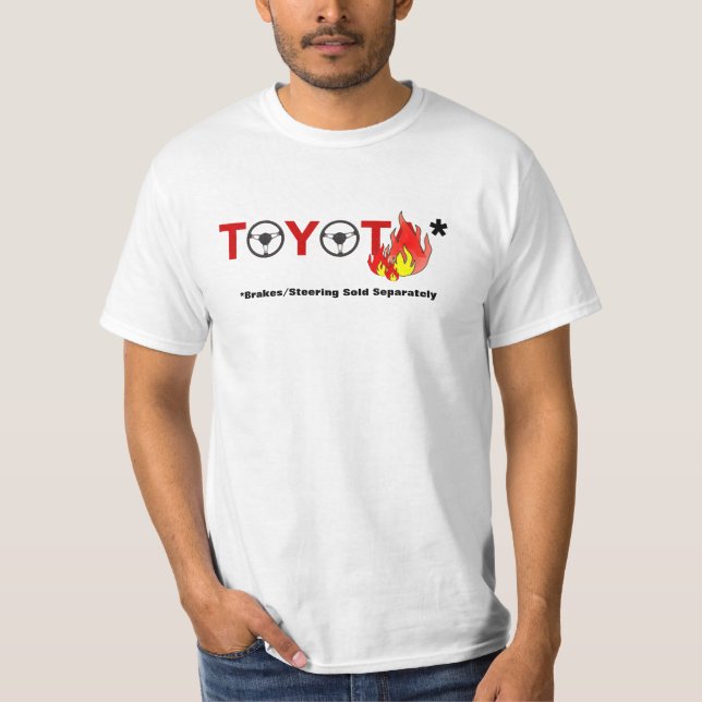 Toyota: Bremsen/Steuerung separat verkauft T-Shirt (Vorderseite)