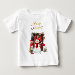 Toyota British Soldier Bearskin hat und Snowman Baby T-shirt