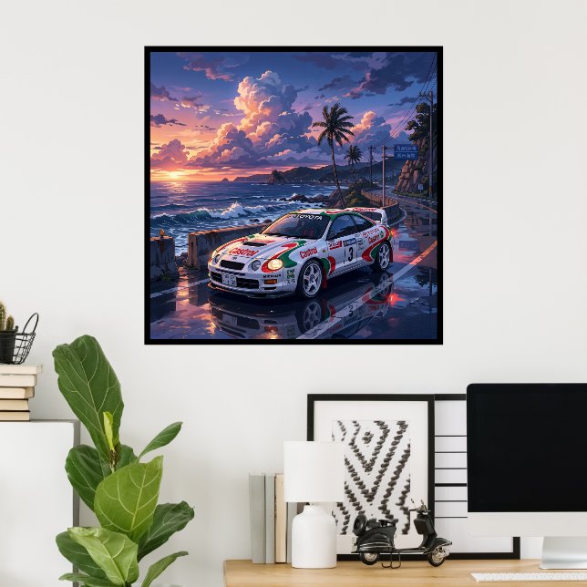 Toyota Celica GT-Four Poster (Heimbüro)
