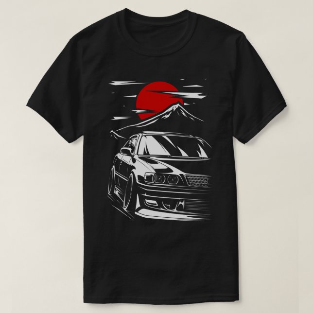 Toyota Chaser jzx100 Tourer / Essential T - Shirt. T-Shirt (Design vorne)
