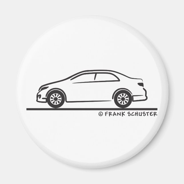 Toyota Corolla Magnet (Vorne)