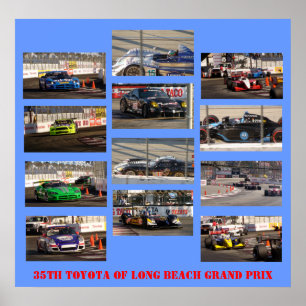 TOYOTA des Grand Prix von Long Beach Poster