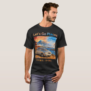 Toyota Gaia Lasst uns Orte sehen T-Shirt