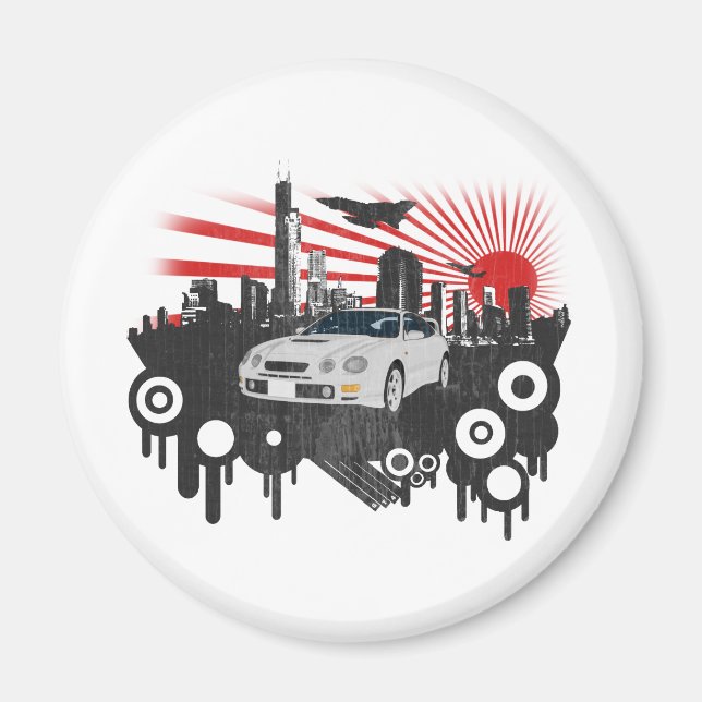 Toyota GT-4 Celica Magnet (Vorne)