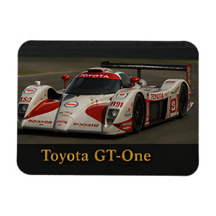Toyota GT-One Classic Le Mans Rennwagen Vintage Magnet