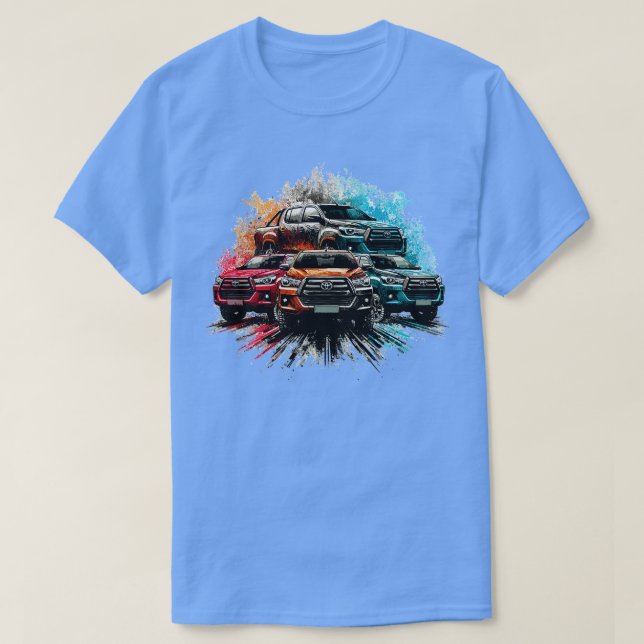 Toyota Hilux 12 T-Shirt (Design vorne)