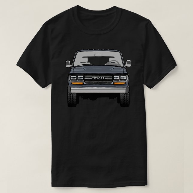 Toyota Land Cruiser FJ60 Klassischer T - Shirt.png T-Shirt (Design vorne)