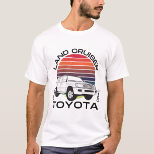 Toyota Land Cruiser Retro J100 Geländewagen T-Shirt
