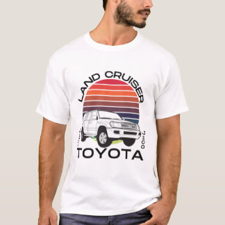 Toyota Land Cruiser Retro J100 Geländewagen T-Shirt