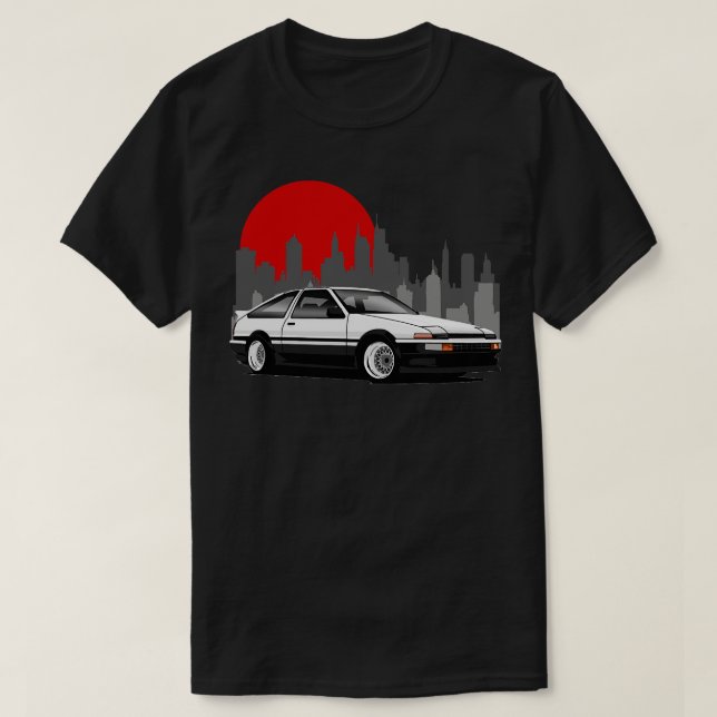 Toyota Levin Ae86 Hachiroku 19831987 T-Shirt (Design vorne)