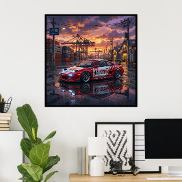 Toyota MR2 GT Poster