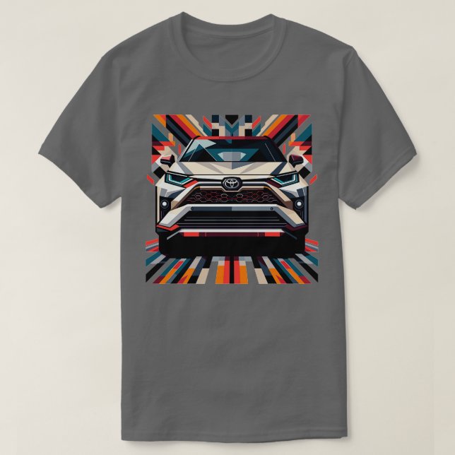 Toyota RAV4 8 T-Shirt (Design vorne)