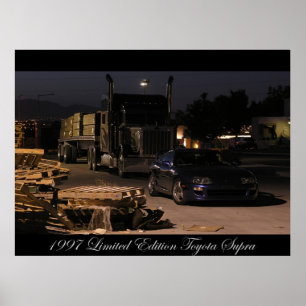 Toyota Supra 1997 Turbo Poster