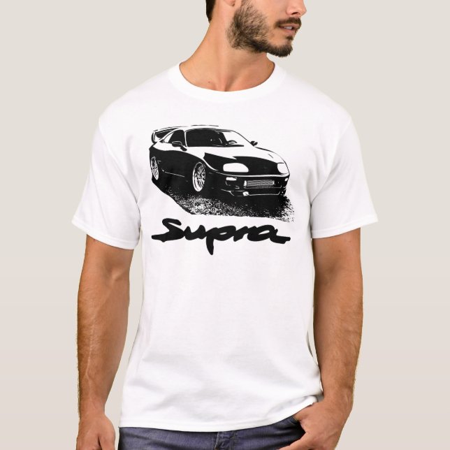 Toyota Supra Mark 4 Vector  T-Shirt (Vorderseite)