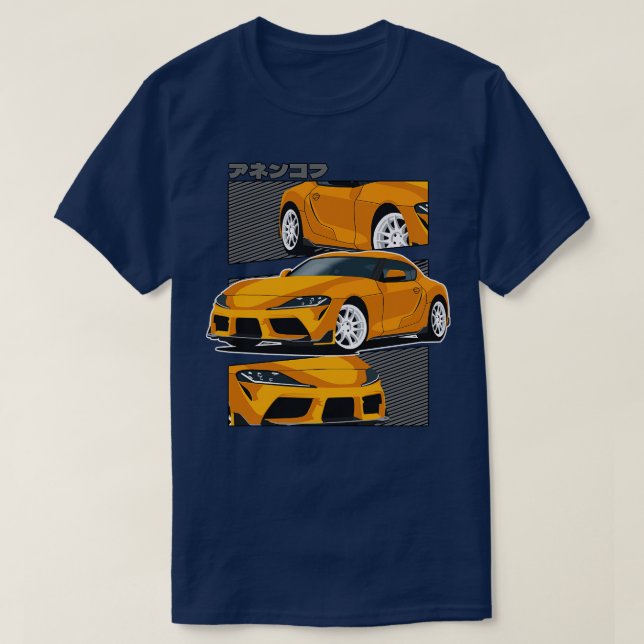 Toyota Supra MK5 A90 1 T-Shirt (Design vorne)