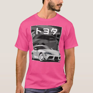 Toyota Supra MK5 A90 20192023 Japanische Comic T-Shirt