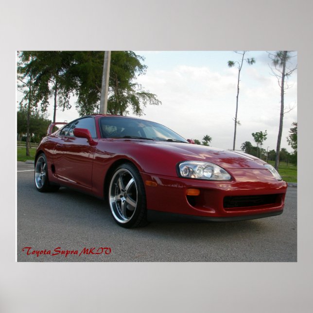 Toyota Supra MKIV Poster (Vorne)
