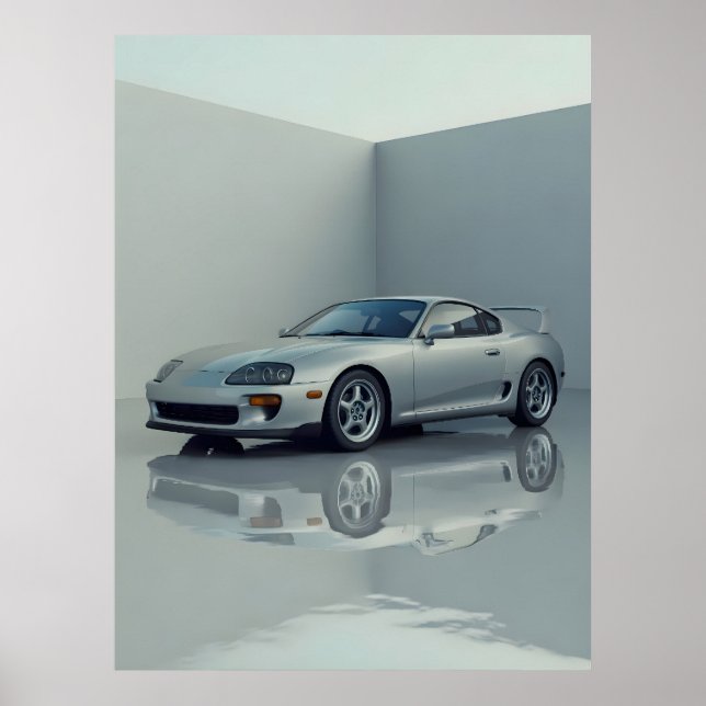 Toyota Supra Poster (Vorne)