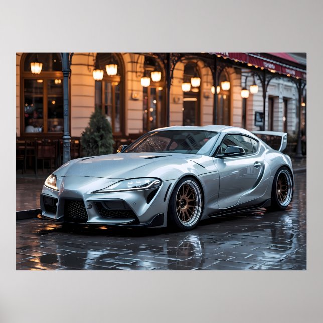 Toyota Supra Poster (Vorne)