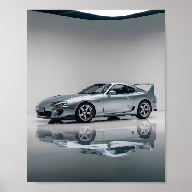 Toyota Supra Poster (Vorne)