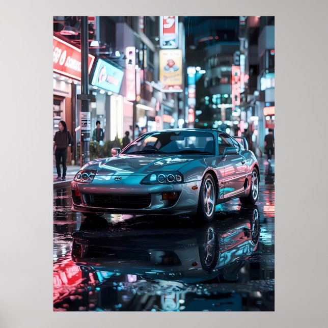 Toyota Supra Poster (Vorne)