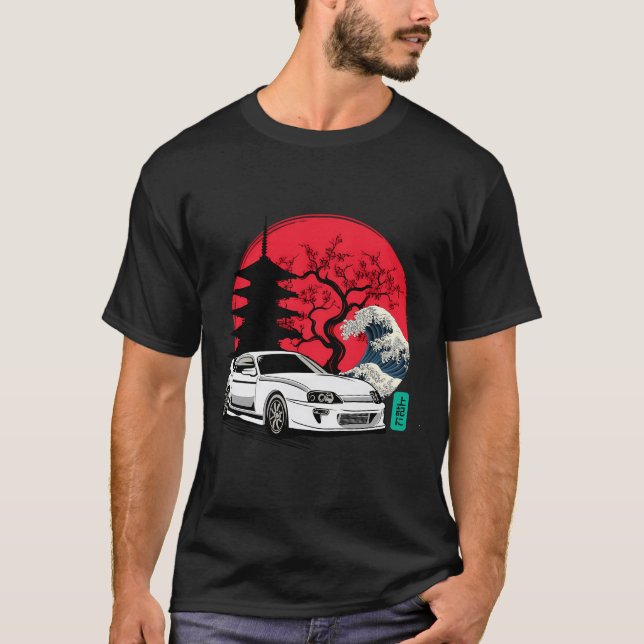Toyota supra! Power und Performance entfesselt! T-Shirt (Vorderseite)