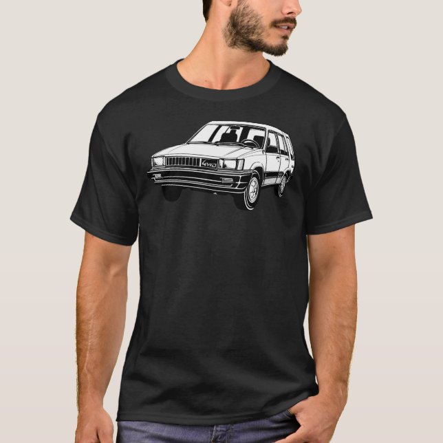 Toyota Tercel 4WD Abbildung T-Shirt (Vorderseite)
