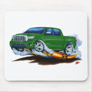 Toyota-Tundra Crewmax grüner LKW Mousepad