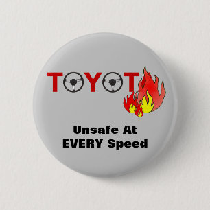 Toyota: Unsicher mit JEDER Geschwindigkeit Button