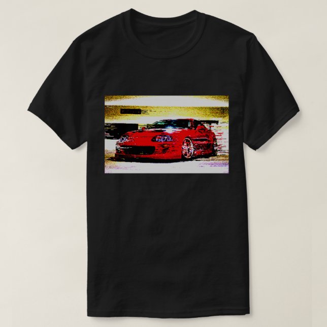 ToyotasupraT - Shirt 8bit (Design vorne)