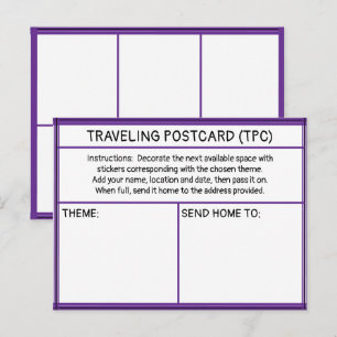TPC Reisepostkarte Postkarte