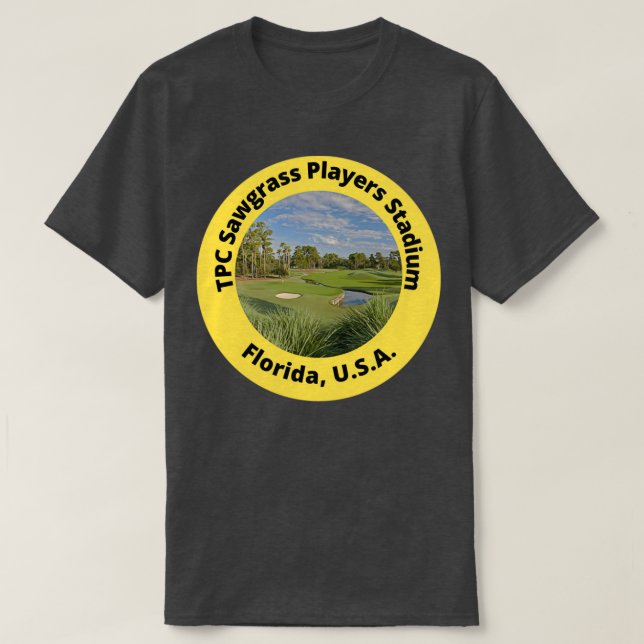 TPC Sawgrass Players Stadium Fla U T-Shirt (Design vorne)