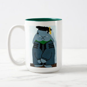 TPII Grumpy Abschluss PhD Kaninchen Tasse