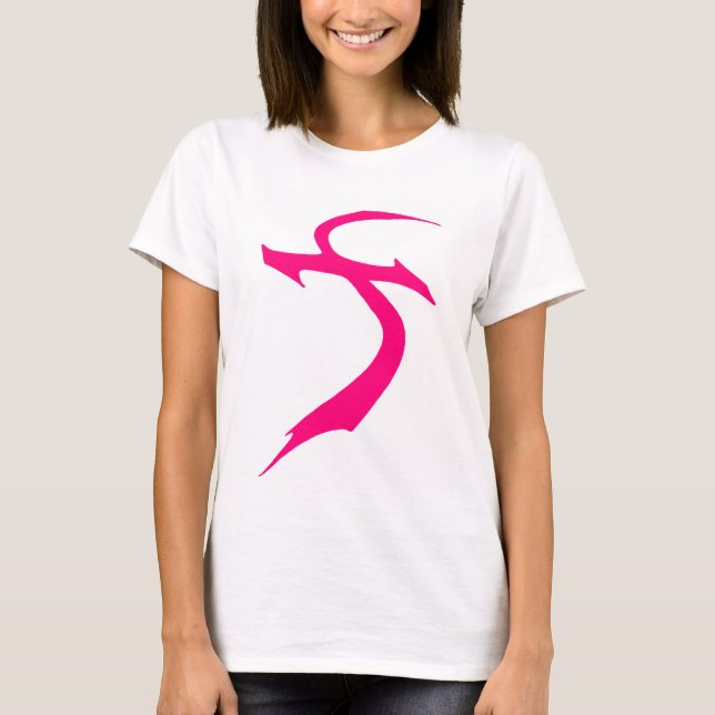 TPS rosa Logo-Damen T T-Shirt (Vorderseite)
