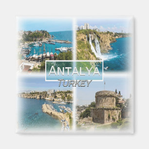 TR0027 Europa, Türkei, Antalya, Kühlschrank Magnet