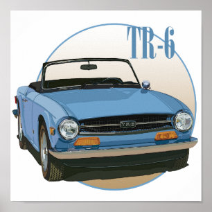 TR6 POSTER