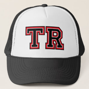 ‚TR‘-Monogramm Truckerkappe
