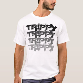 TR! PPY verblaßte Skala-T - Shirt