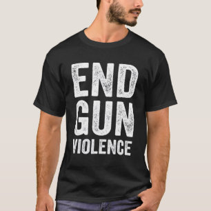 Traar Orange Peace Sign Enough End Gun Gewalt 39 T-Shirt