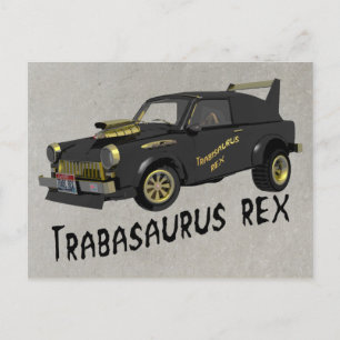 Trabant Car Postkarte