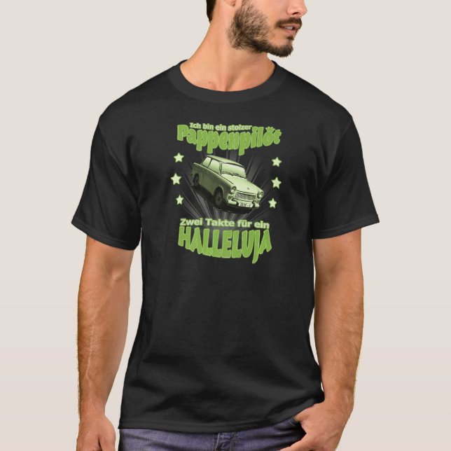 Trabi stolzer Kartonpilot Racing 03 Pappe O T-Shirt (Vorderseite)